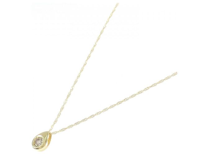Autre Marque Collana con diamante Au750 D'oro - vista 2