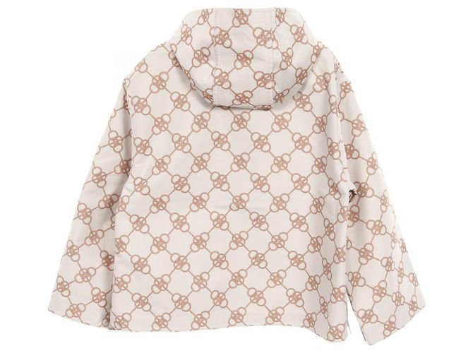 Hermès Hermes Jacke aus Baumwolle und Rayon Orange - Ansicht 2