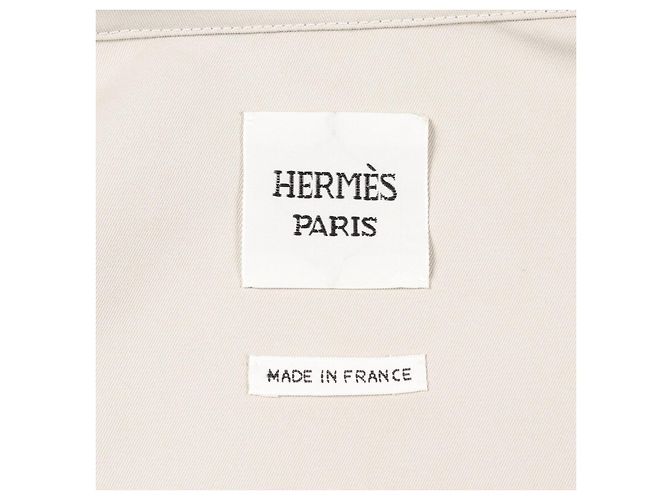 Hermès Hermes Jacke aus Baumwolle und Rayon Orange - Ansicht 3
