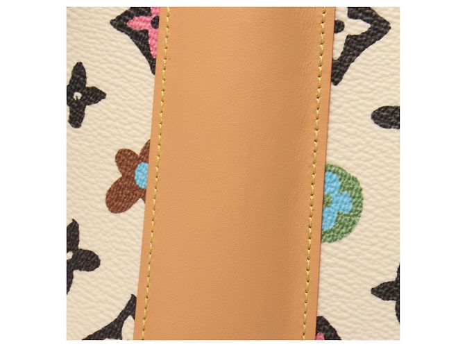 Cartera Louis Vuitton Brazza Monogram Long Blanco Multicolor Crudo - vista 5