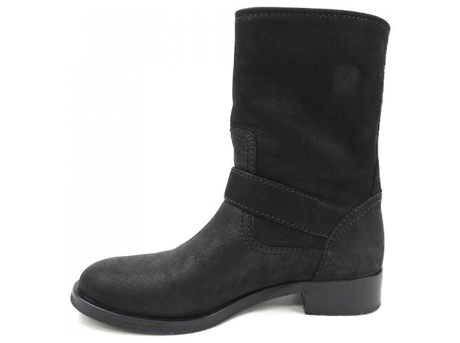 Botas Miu Miu Negro - vista 2