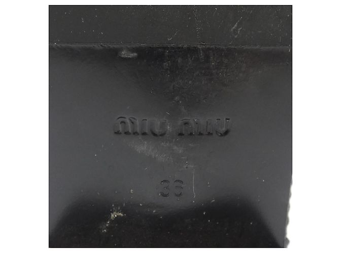 Botas Miu Miu Negro - vista 6