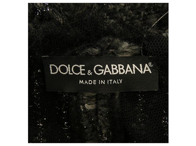 Dolce & Gabbana Abrigo Dolce&Gabbana Negro - vista 5