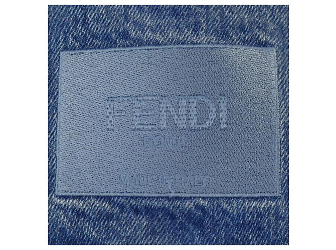 Chaqueta vaquera Fendi Azul - vista 7