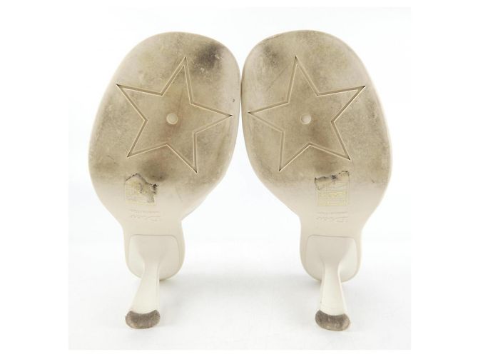 Sandali Christian Dior Beige - vista 4