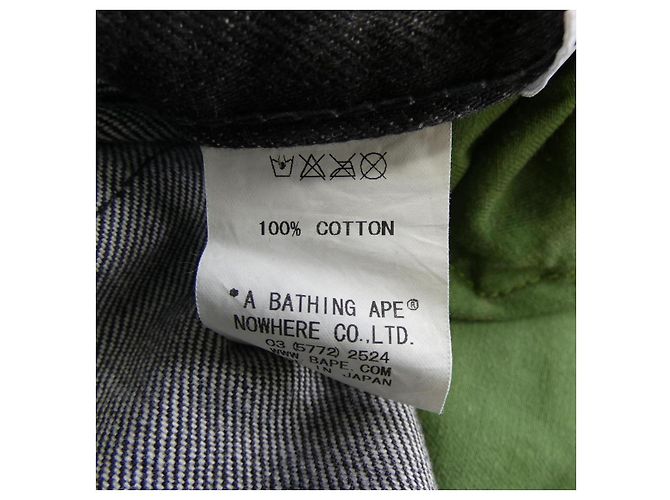Autre Marque A BATHING APE Jeans Nero - vista 3