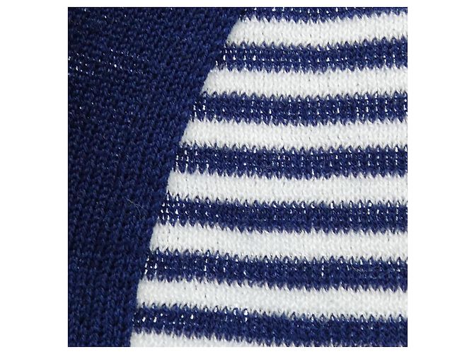 Autre Marque Cárdigan Letroyes Blanco Azul - vista 6