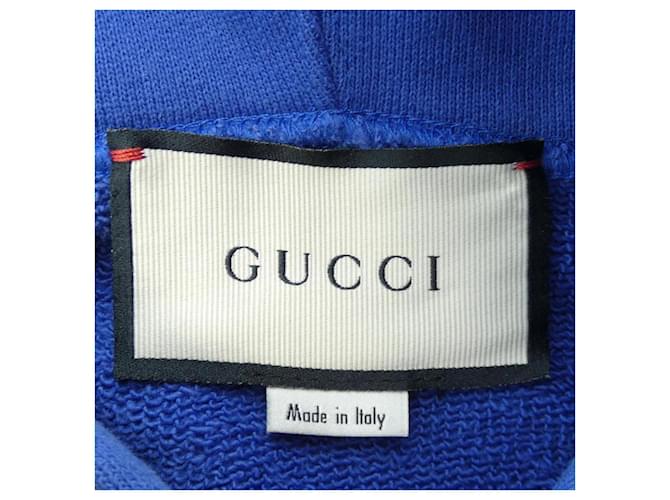Sudadera de algodón Gucci Azul - vista 4