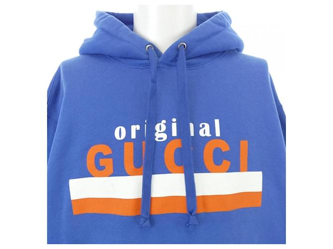 Sudadera de algodón Gucci Azul - vista 5
