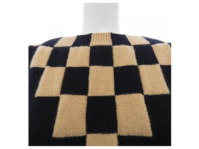 Louis Vuitton Kleid aus Kaschmir-Mischung Schwarz - Ansicht 5