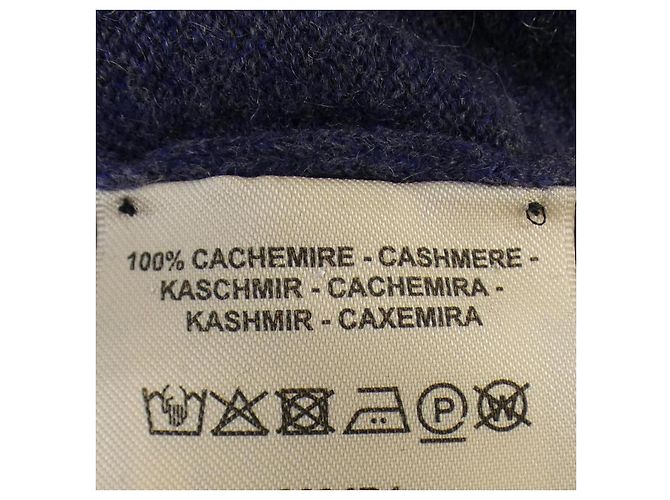 Hermès Hermes 2604D1 Punto de cachemira 36 Azul Azul marino - vista 3