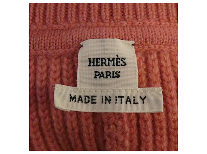 Hermès Falda de cachemira Hermes Rosa - vista 4