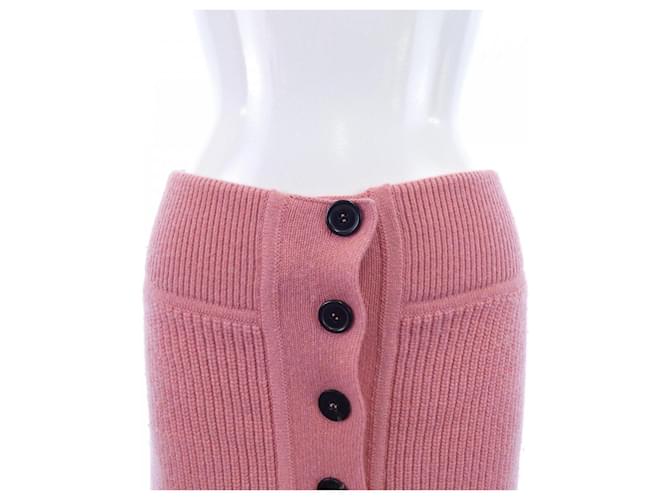 Hermès Falda de cachemira Hermes Rosa - vista 5