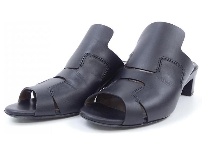 Hermès Sandali Hermes 181050Z Nero - vista 3