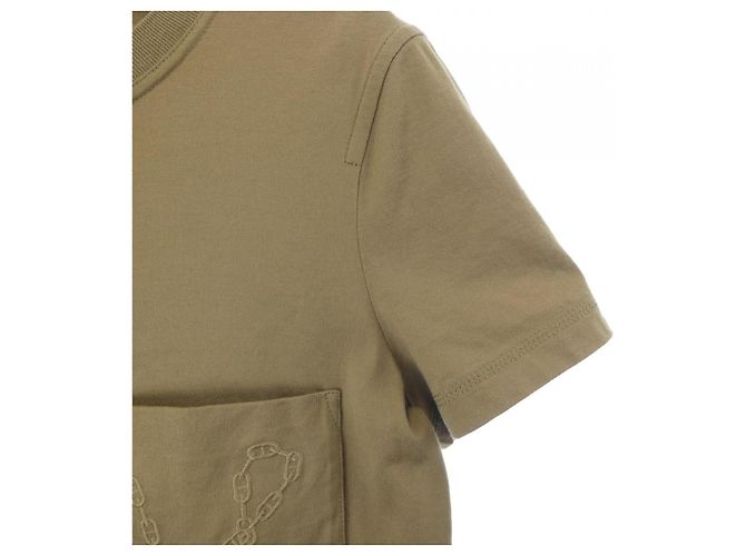 Camiseta Hermès T-shirt de algodón Castaño - vista 6