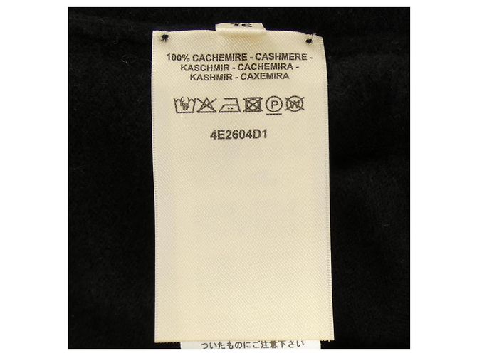 Hermès Hermes Kaschmir Strickwaren Schwarz - Ansicht 3