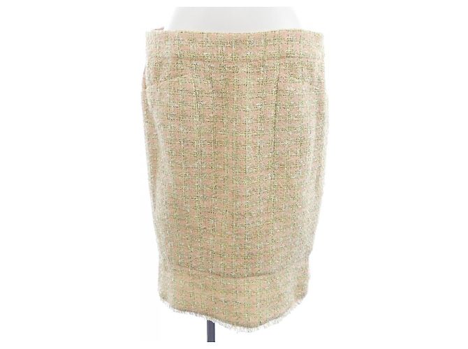 Timeless Conjunto Chanel Rosa Bege Verde Amarelo - vista 7