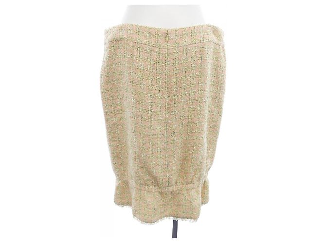Timeless Conjunto Chanel Rosa Bege Verde Amarelo - vista 8