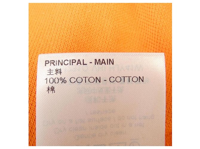 Polo de algodón Louis Vuitton Naranja - vista 3