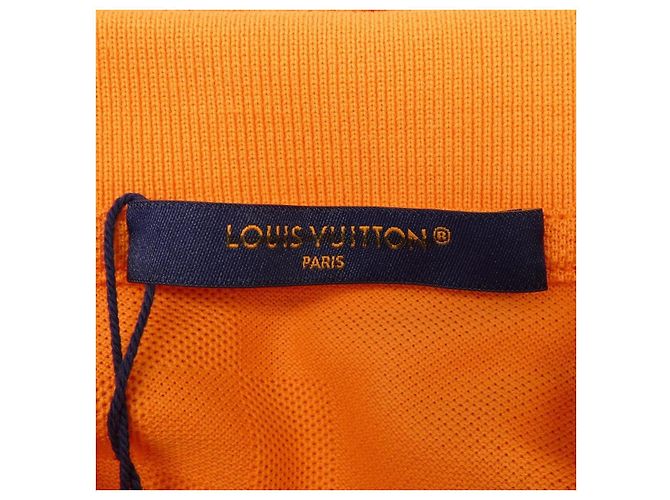 Polo de algodón Louis Vuitton Naranja - vista 4