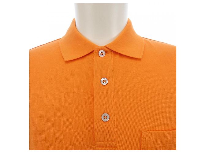 Polo de algodón Louis Vuitton Naranja - vista 5