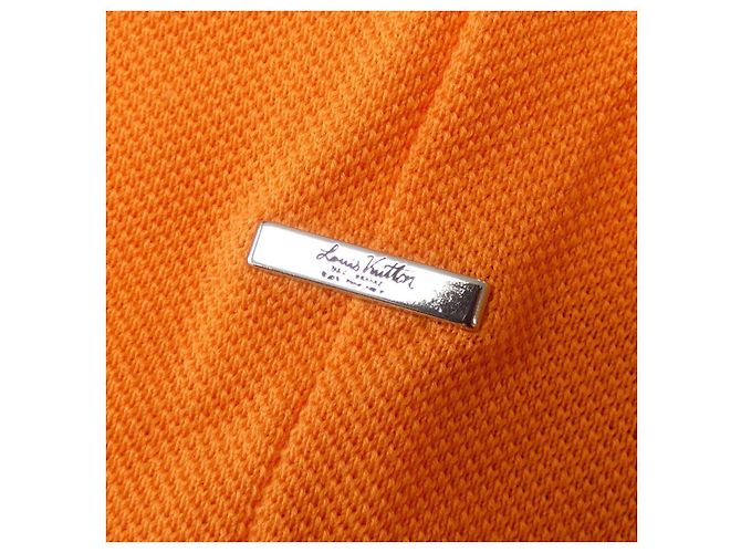 Polo de algodón Louis Vuitton Naranja - vista 7