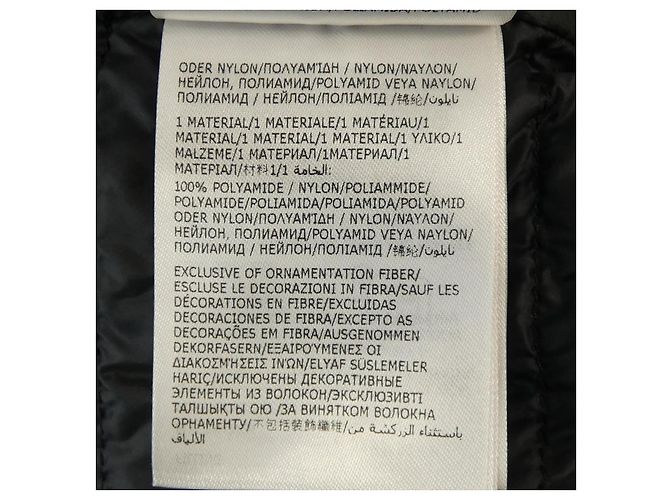 Chaqueta de plumón Moncler Negro - vista 3