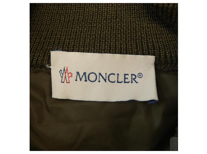 Chaqueta de plumón Moncler Verde Caqui - vista 5
