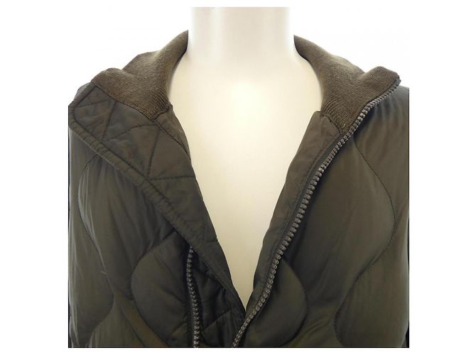 Chaqueta de plumón Moncler Verde Caqui - vista 6