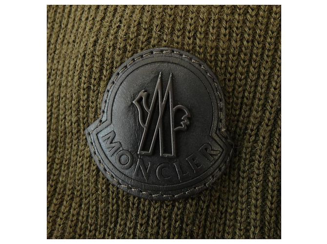 Chaqueta de plumón Moncler Verde Caqui - vista 8