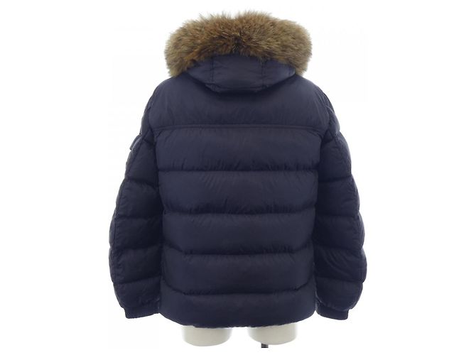 Chaqueta de plumón Moncler MARQUE Azul Azul marino - vista 2