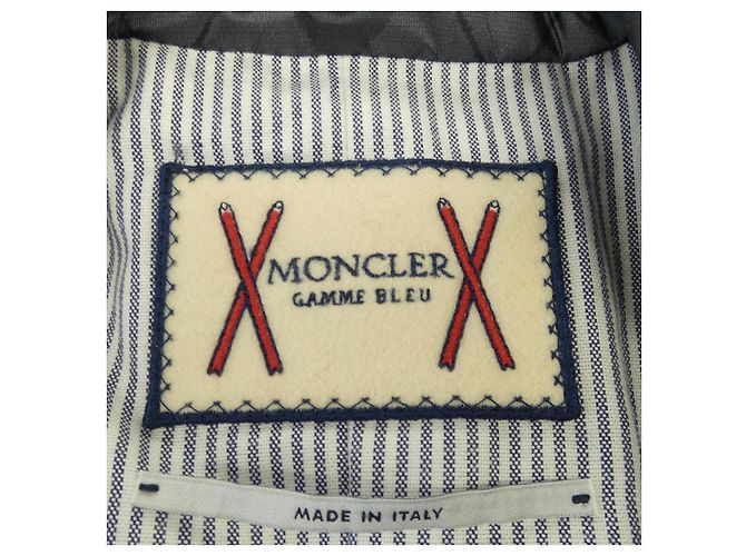Giacca Moncler Gamme Bleu Marrone Grigio - vista 5