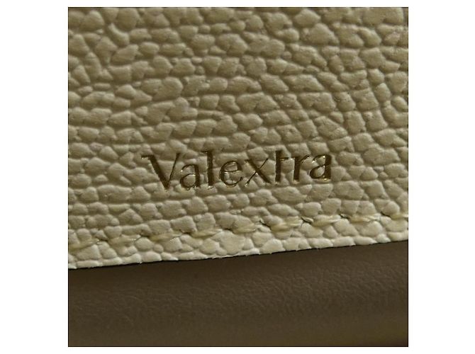 Valextra Kalbsleder Tasche Braun Schwarz Beige - Ansicht 5