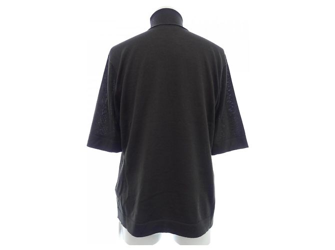 Hermès Kaschmir Strickpullover Grün Khaki - Ansicht 2