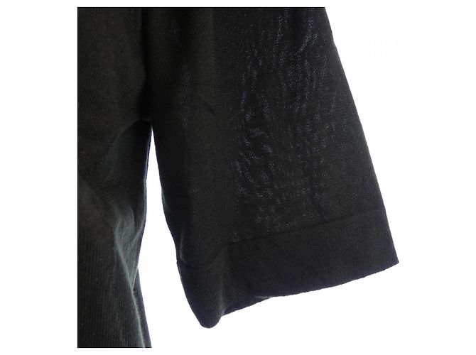 Hermès Kaschmir Strickpullover Grün Khaki - Ansicht 6