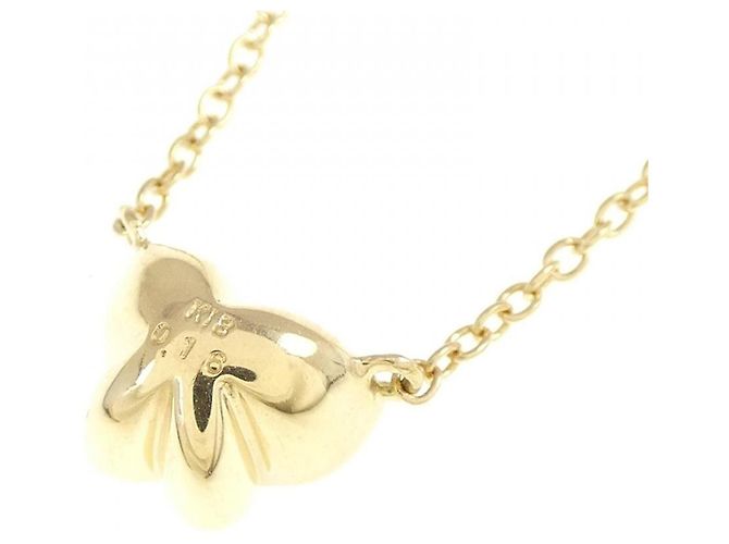 Autre Marque Collana Butterfly in Diamanti Au750 D'oro - vista 4