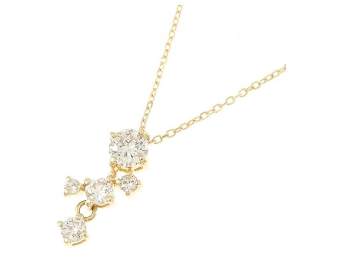 Autre Marque Collar de Diamante Au750 Dorado - vista 3