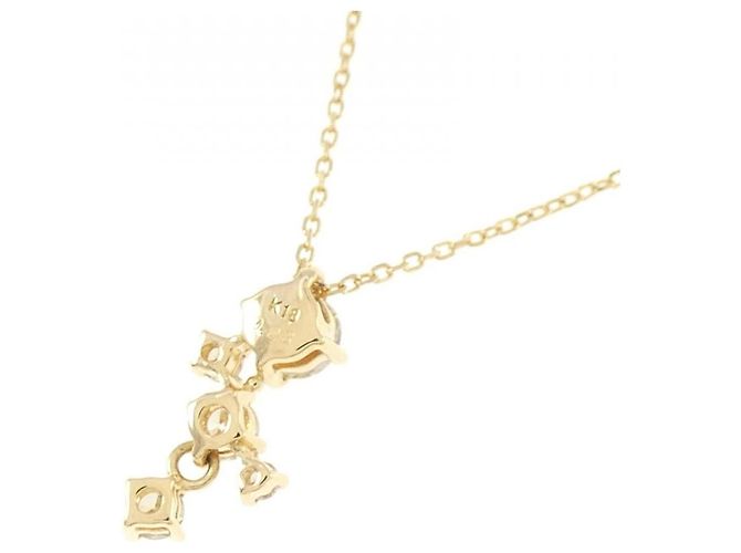 Autre Marque Collar de Diamante Au750 Dorado - vista 4