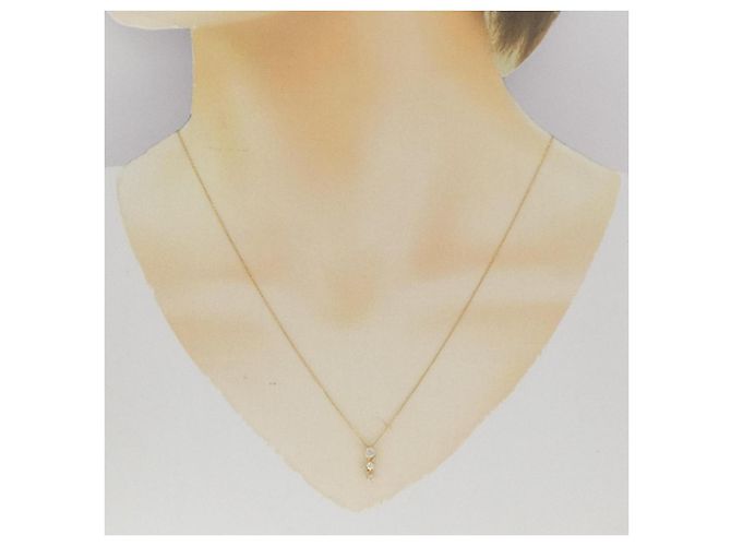 Autre Marque Collar de Diamante Au750 Dorado - vista 6