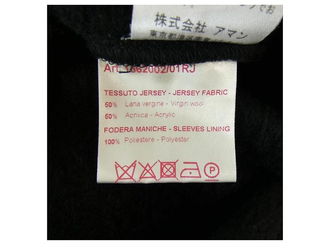 Autre Marque Chaqueta de lana Altea Negro - vista 3