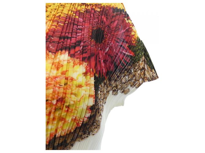 Issey Miyake PLEATS PLEASE Kleid Weiß - Ansicht 5