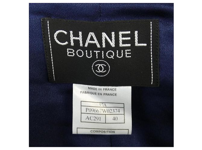 Timeless Chaqueta Chanel P09667W02374 97A Azul Azul marino - vista 4