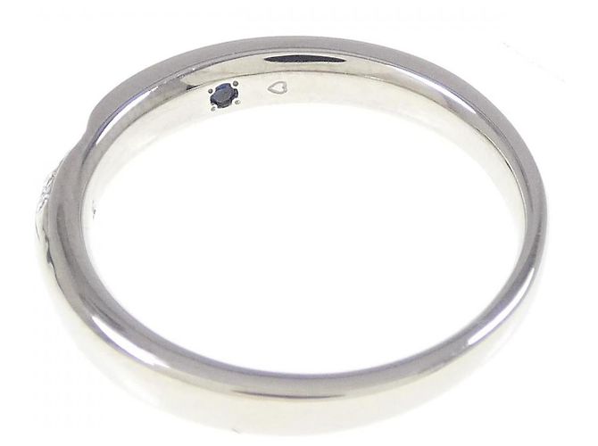 Autre Marque Vendome Ring aus Platin, Diamant und Saphir Silber - Ansicht 3