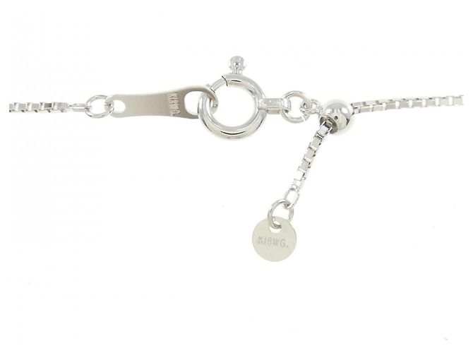 Autre Marque Collana in oro bianco Au750 e diamanti Argento - vista 5