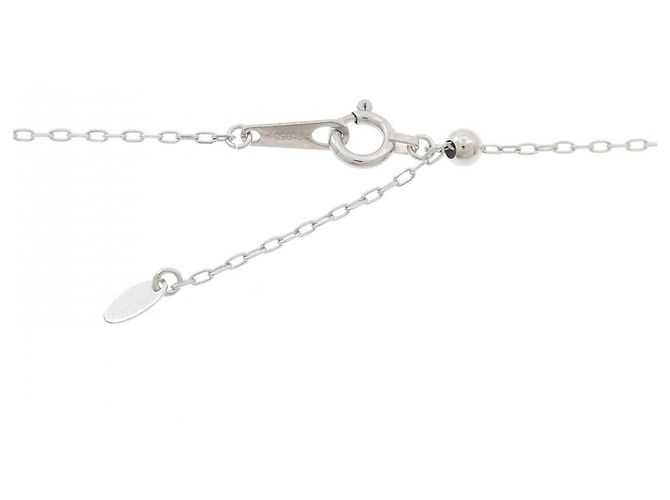 Autre Marque Collana solitario con diamante PT850 Argento - vista 5