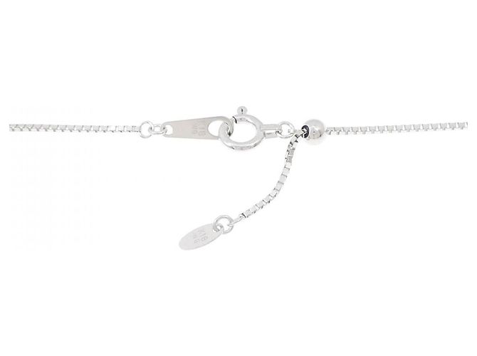 Autre Marque Collar de oro blanco y diamantes Au750 Plata - vista 5