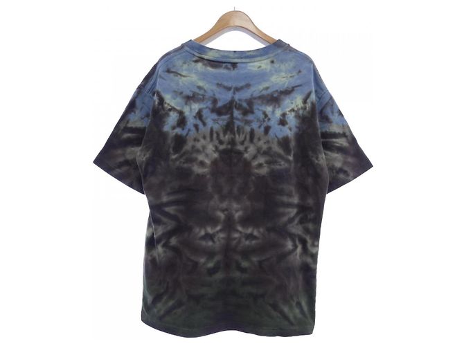 Camiseta de algodón Louis Vuitton Castaño Negro Azul Verde - vista 2