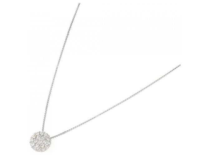 Autre Marque Collana in platino e diamanti Argento - vista 2