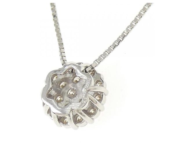 Autre Marque Collana in platino e diamanti Argento - vista 4