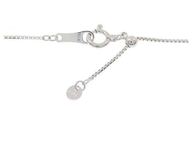 Autre Marque Collana in oro bianco e diamanti Au750 Argento - vista 5